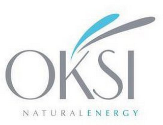 OKSI NATURAL ENERGY logo