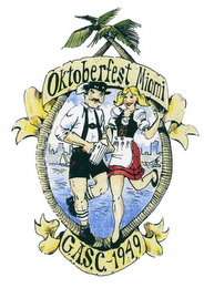 OKTOBERFEST MIAMI G.A.S.C. - 1949 logo