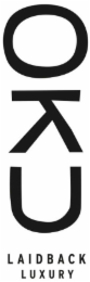 OKU LAIDBACK LUXURY logo