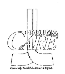OKUMA CARE CONSTANTLY AVAILABLE RESOURCE EXPERTS logo