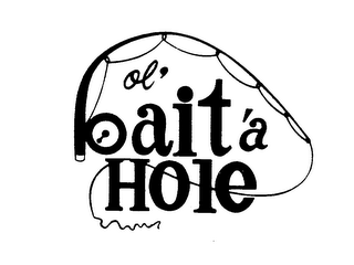 OL' BAIT 'A HOLE logo