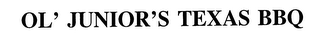 OL' JUNIOR'S TEXAS BBQ logo