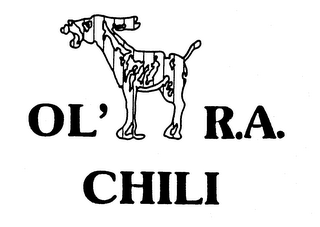 OL' R.A. CHILI logo