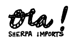 OLA! SHERPA IMPORTS logo