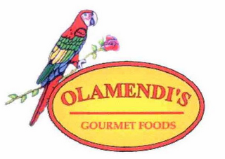 OLAMENDI'S GOURMET FOODS logo