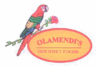 OLAMENDI'S GOURMET FOODS logo