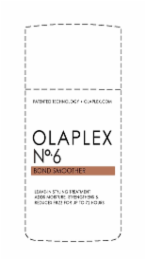 OLAPLEX NO. 6 PATENTED TECHNOLOGY • OLAPLEX.COM BOND SMOOTHER LEAVE-IN STYLING TREATMENT ADDS MOISTURE, STRENGTHENS & REDUCES FRIZZ FOR UP TO 72 HOURS
