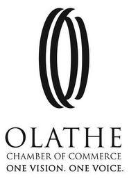 OLATHE CHAMBER OF COMMERCE ONE VISION. ONE VOICE logo