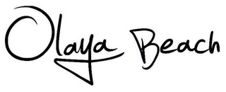 OLAYA BEACH logo
