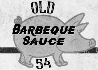 OLD 54 BARBECUE SAUCE logo