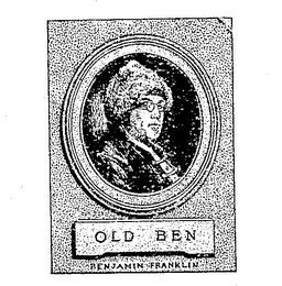 OLD BEN BENJAMIN FRANKLIN logo