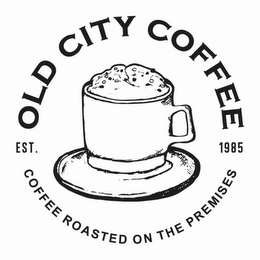 OLD CITY COFFEE EST 1985 COFFEE ROASTEDON THE PREMISES logo