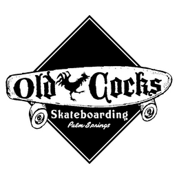 OLD COCKS SKATEBOARDING PALM SPRINGS logo