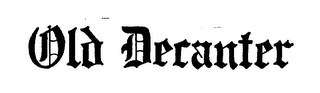 OLD DECANTER logo