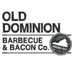OLD DOMINION BARBECUE & BACON CO. VIRGINIA·USA logo