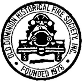 OLD DOMINION HISTORICAL FIRE SOCIETY, INC. FOUNDED 1978 logo