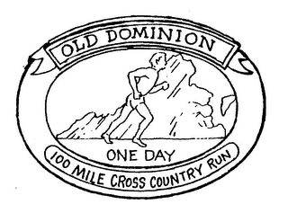 OLD DOMINION ONE DAY 100 MILE CROSS COUNTRY RUN logo