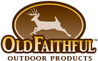 OLD FAITHFUL OUTDOOR PRODUCTS logo