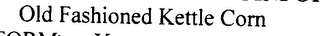 OLD FASHIONED KETTLE CORN logo