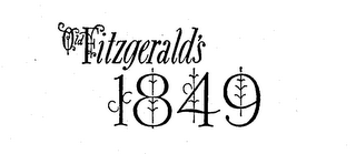 OLD FITZGERALD'S 1849 logo