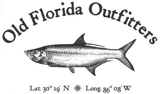 OLD FLORIDA OUTFITTERS LAT. 30° 19' N LONG. 86° 08' W logo