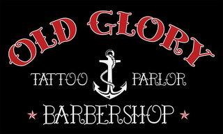 OLD GLORY BARBERSHOP TATTOO PARLOR logo