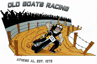 OLD GOATS RACING ATHENS, AL EST. 1973 6X logo