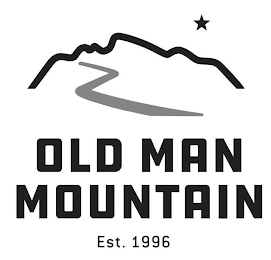 OLD MAN MOUNTAIN EST. 1996 logo