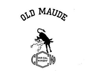 OLD MAUDE CAR-CAL WINERY CCW logo