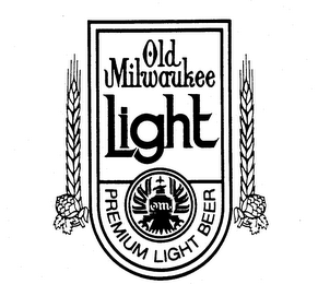 OLD MILWAUKEE LIGHT PREMIUM LIGHT BEER logo