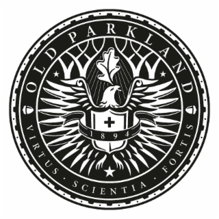OLD PARKLAND VIRTUS SCIENTIA FORTIS 1894 logo