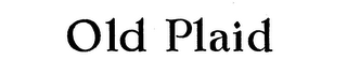 OLD PLAID logo