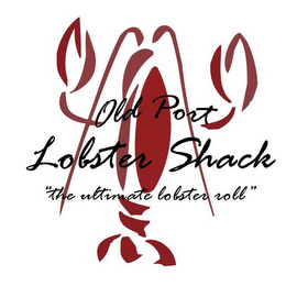 OLD PORT LOBSTER SHACK "THE ULTIMATE LOBSTER ROLL" logo
