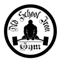 OLD SCHOOL IRON GYM logo
