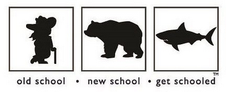 OLD SCHOOL · NEW SCHOOL · GET SCHOOLED logo