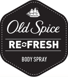 OLD SPICE RE FRESH BODY SPRAY logo