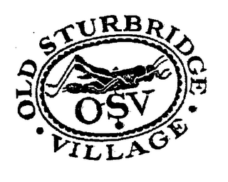 OLD STURBRIDGE VILLAGE OSV logo