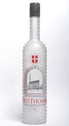 OLD THOMAS VODKA VODKA WITH HISTORY MEDIAEVAL RECIPE VODKA DELUXE Q EM I SA M logo