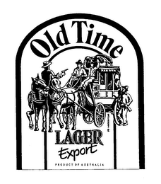 OLD TIME LAGER EXPORT PRODUCT OF AUSTRALIA logo