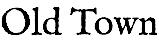 OLD TOWN logo