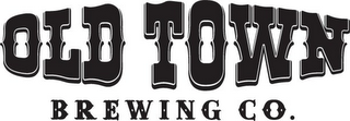 OLD TOWN BREWING CO. logo
