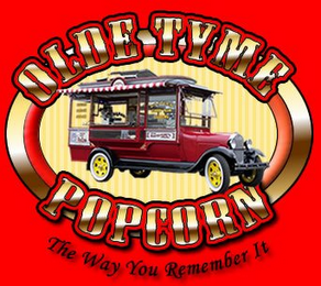 OLD TYME POPCORN THE WAY YOU REMEMBER IT logo
