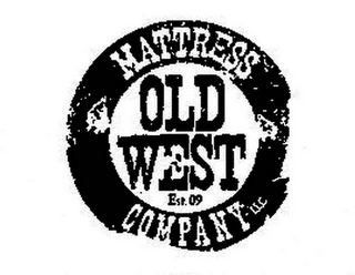 OLD WEST MATTRESS COMPANY LLC EST. 09 logo