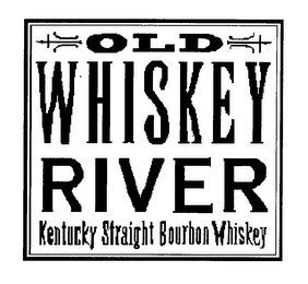 OLD WHISKEY RIVER KENTUCKY STRAIGHT BOURBON WHISKEY logo