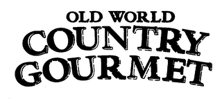 OLD WORLD COUNTRY GOURMET logo