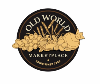 OLD WORLD MARKETPLACE ESTABLISHED 1993 logo
