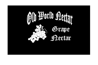 OLD WORLD NECTAR GRAPE NECTAR logo
