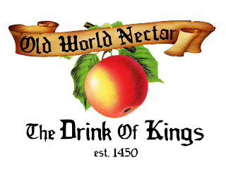 OLD WORLD NECTAR THE DRINK OF KINGS EST.1450 logo