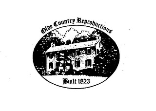 OLDE COUNTRY REPRODUCTIONS BUILT 1823 logo