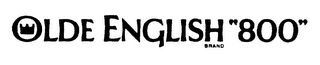 OLDE ENGLISH "800" BRAND logo